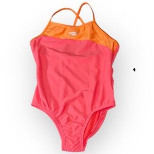 Speedo one piece bathing suit swimwear